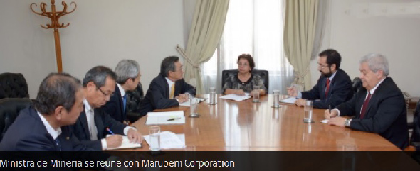 Ministra de Minería se reúne con Marubeni Corporation | CHILE MINERÍA